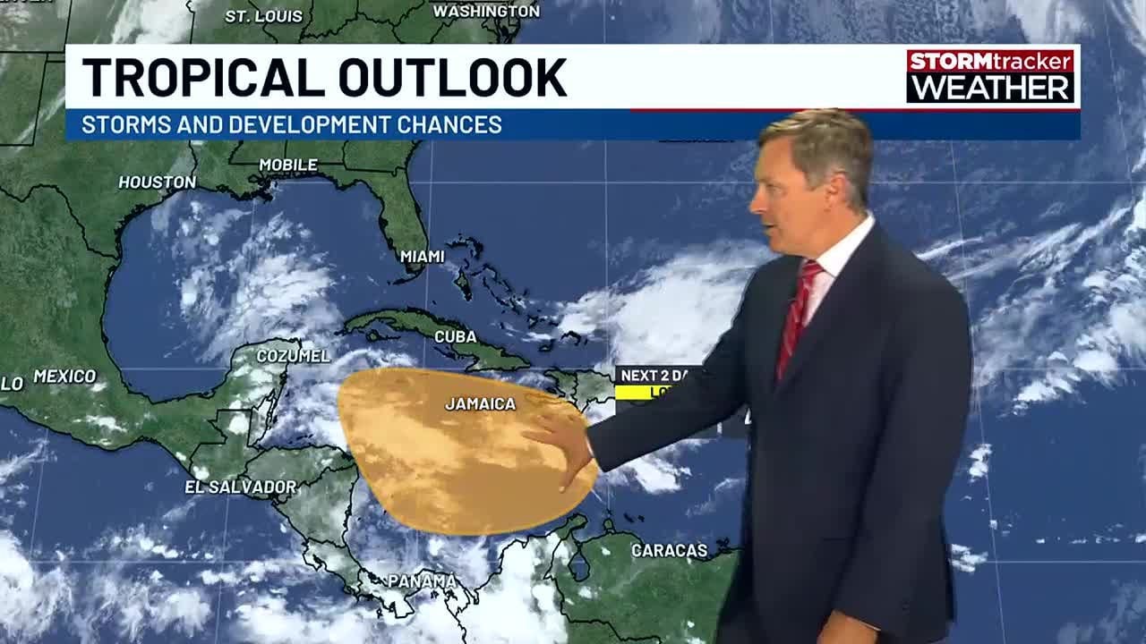 A few spotty showers possible - YouTube