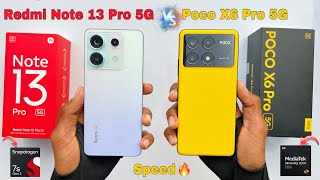Poco X6 Pro 5G vs Redmi Note 13 Pro 5G comparison all features and speed test
