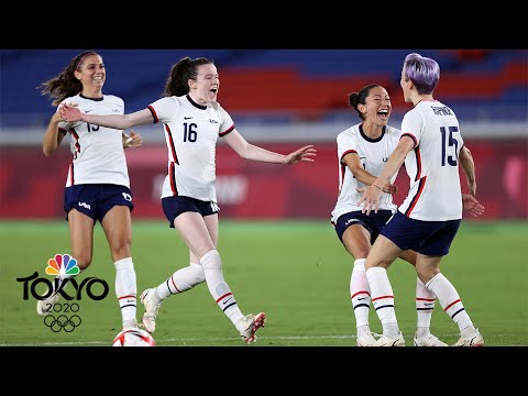 Megan Rapinoe penalty sends USWNT to semis, surviving Dutch scare | Tokyo Olympics | NBC Sports