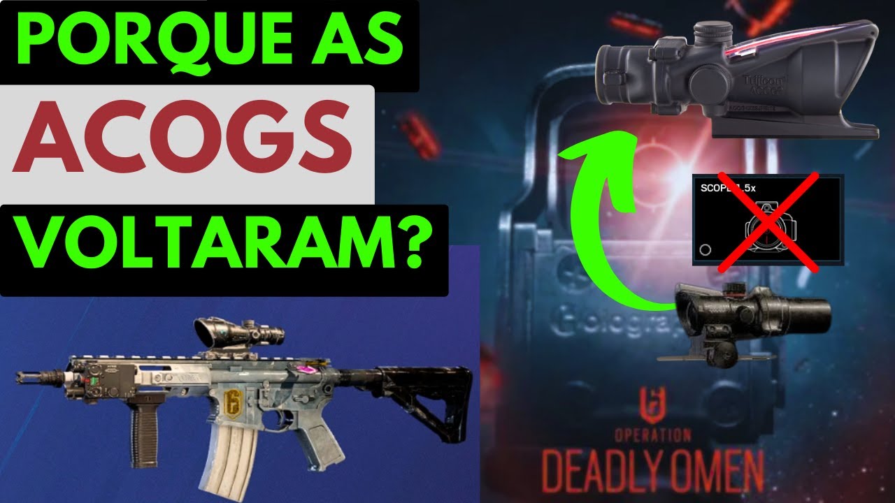 Acog Icon R6 O IMPACTO DO META DE ACOGS! || RAINBOW SIX SIEGE - YouTube
