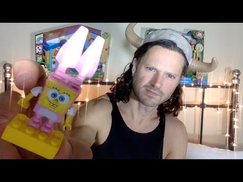 SPONGEBOB SQUAREPANTS PINEAPPLE EASTER EGG SURPRIZE! MEGA BLOKS