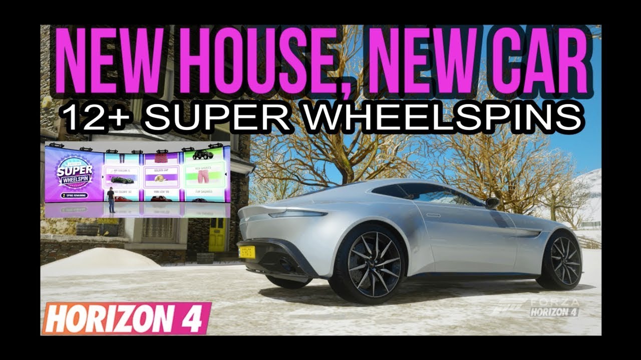 Opening 20+ Wheelspins in Forza Horizon 4 (12 were SUPER Wheelspins