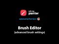 Infinite Painter Brush Editor