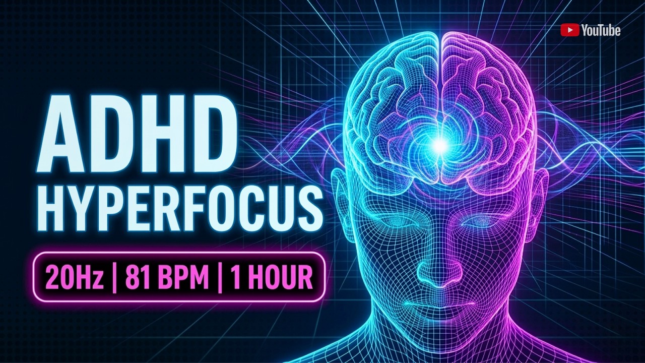 Watch ADHD Hyperfocus Ambient 20Hz 81 BPM Deep Concentration Music | 10x Focus on YouTube Watch ADHD Hyperfocus Ambient 20Hz 81 BPM Deep Concentration Music | 10x Focus on YouTube