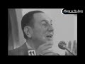 Perón habla desde la CGT sobre las internas en el peronismo y la tercera posición - 1974