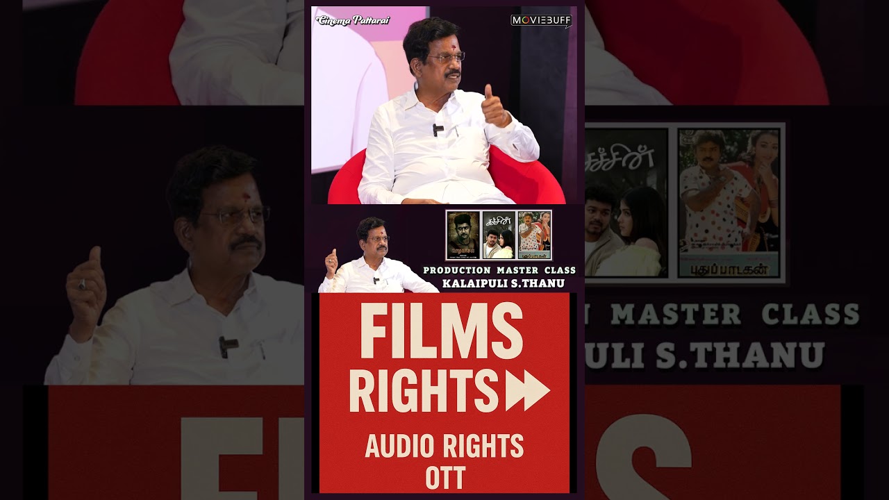 Kalaipuli S. Thanu about film Rights | OTT | Satellite | Audio | Overseas