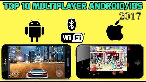 Top 10 MULTIPLAYER GAMES FOR ANDROID/IOS Playable via Bluetooth/WIFI