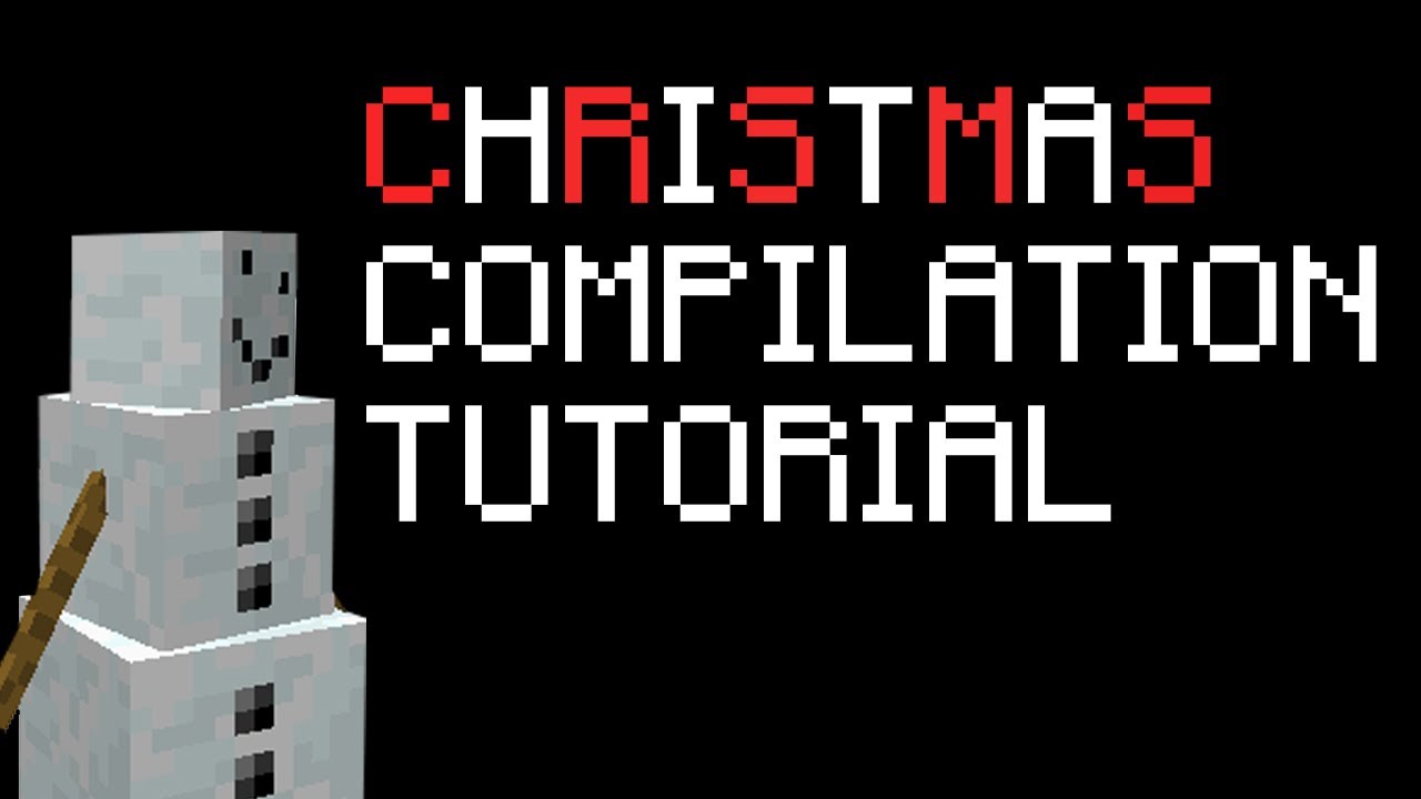 Minecraft | 5 Christmas Decorations (Compilation) - YouTube
