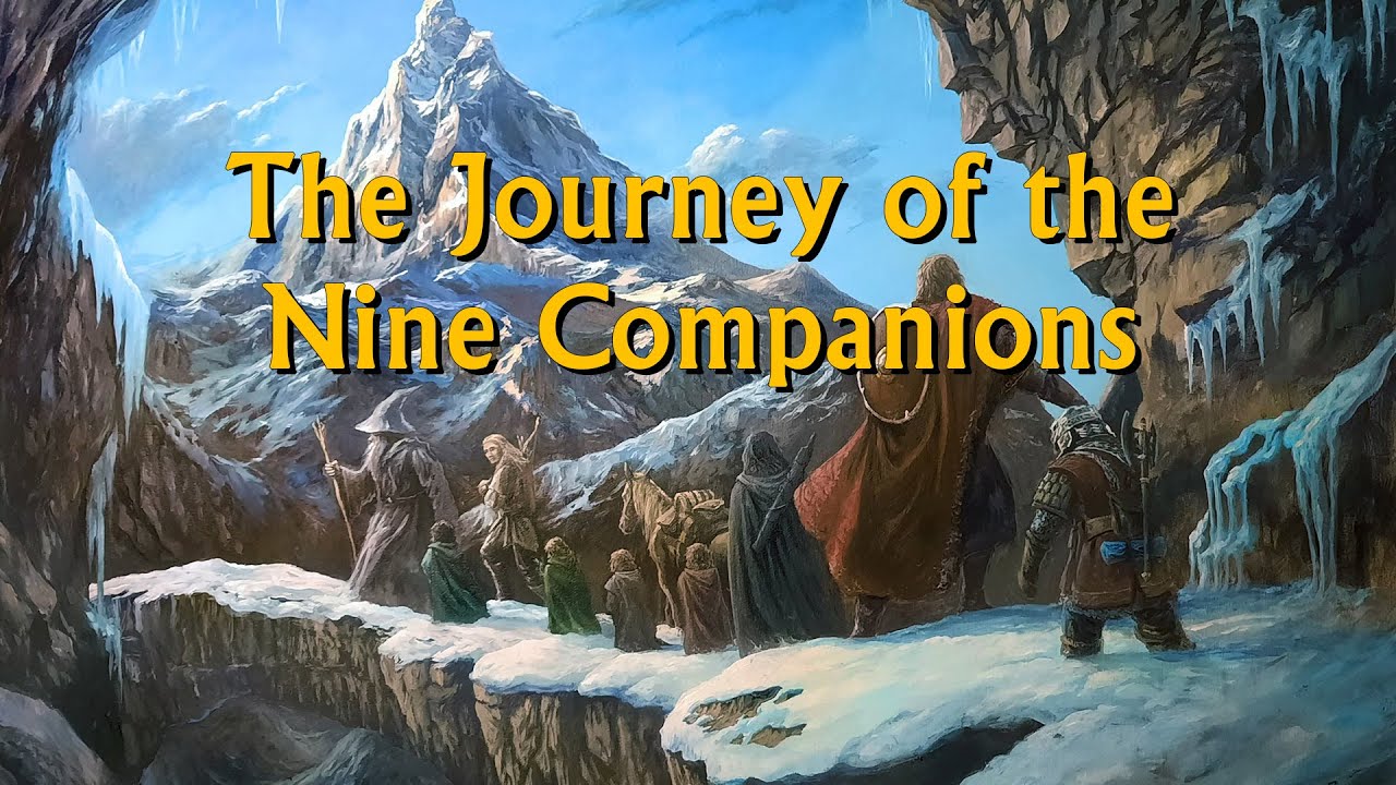 January in Middleearth The Journey of the Nine Companions YouTube