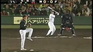 2003 日本シリーズ第5戦 阪神 金本＆ウィリアムス - YouTube