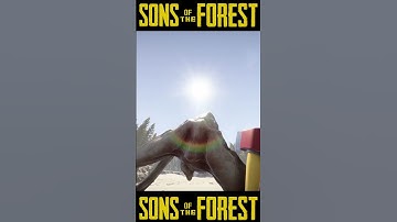 Sons of the Forest Weapons Test - Fire-Axe #shorts