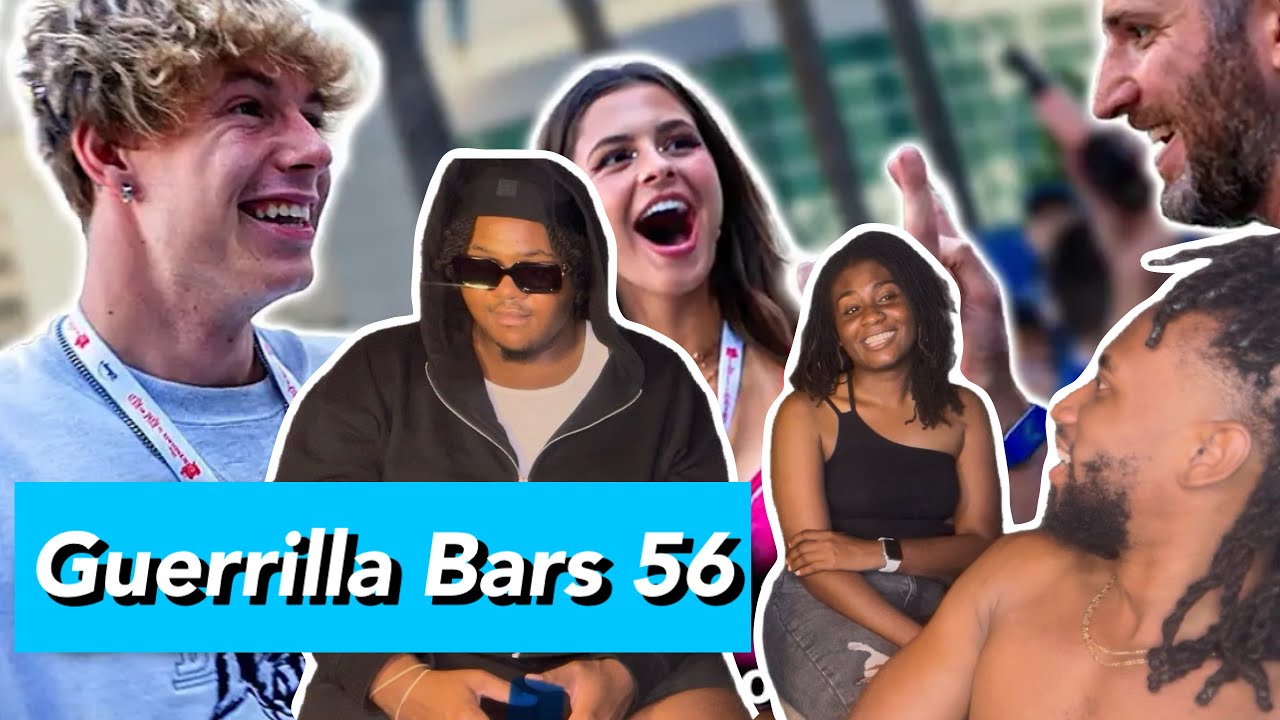 SIS FIRST TIME Harry Mack REACTION | Guerrilla Bars 56 VidCon