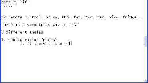 Functional Testing Part 2 by www.openmentor.net (exercise to test physical objects)