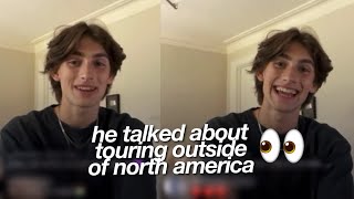 johnny wants to go to BRAZIL & INDIA!!️