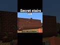Minecraft Viral SECRET STAIRS Hack! 😱 | FrenzyOpz #shorts #minecraft #gaming