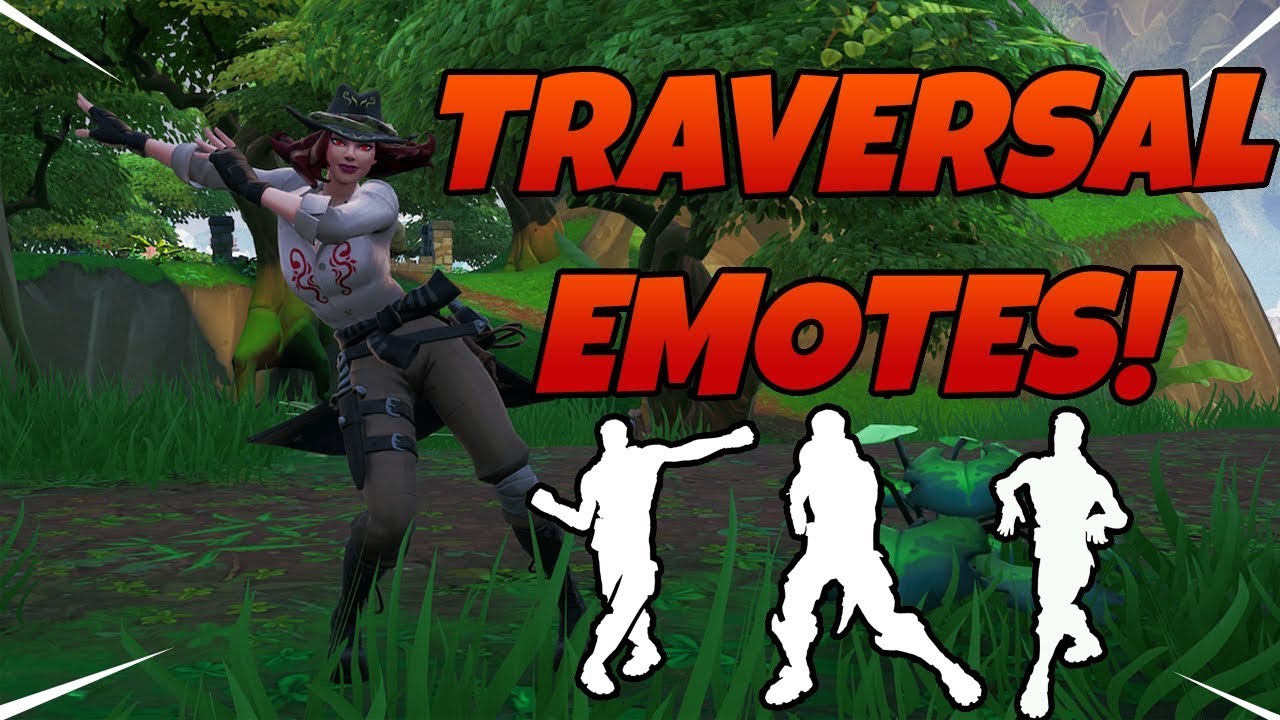 A NEW TYPE OF EMOTE IN FORTNITE! HOW TO CONFUSE YOUR FRIENDS! (TRAVERSAL EMOTES)