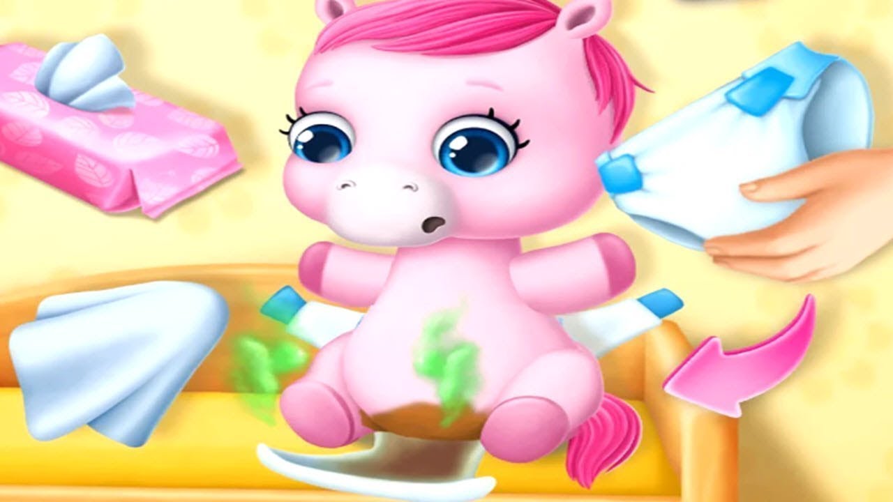 Fun Baby Pony Care Kids Games - Pony Sisters Baby Horse Care ...