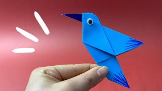 Cómo hacer un pájaro de origami | Origami Fácil