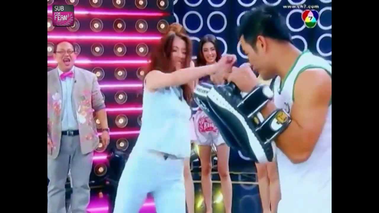 [ENG SUB] Baifern Pimchanok's Thai Boxing skills Cut (March 22, 2013)