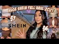 HUGE SHEIN FALL TRY ON HAUL 2021 | 20+ items (clothing, accessories, etc.)