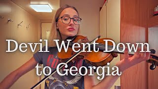 Devil Went Down to Georgia - Violin cover