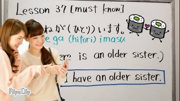 【JLPT N5 N4】Lesson37【must-know】The "が" particle part1.