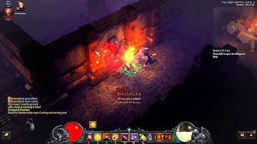 Diablo III RoS:Crusader, Blessed Hammer build!