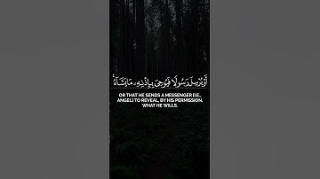 أو من وراء حجاب | تلاوة تهز القلب ❤️