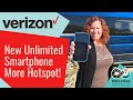 Verizon's New Unlimited Smartphone Plans - More Hotspot Data