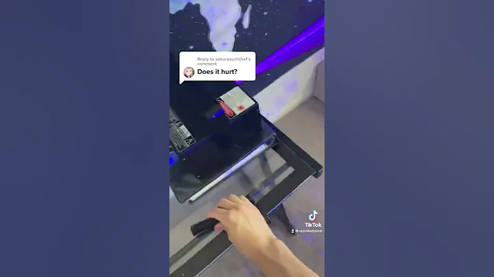 Hand in laser projector! - DayDayNews