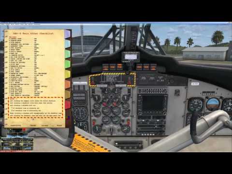 FSX | Aerosoft | DHC 6 twin otter |  Manual | Tutorial | including checklist |TKPK - TNCM