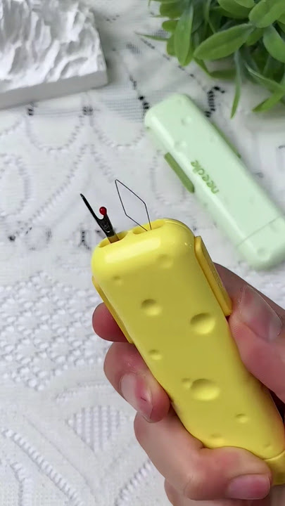 2 in 1 Needle Threader Tool | Seam Ripper&Needle Threader | Upgraded Thread Seam Ripper Needle