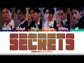 MONSTA X - &#39;SECRETS&#39; Lyrics [Color Coded_Eng]