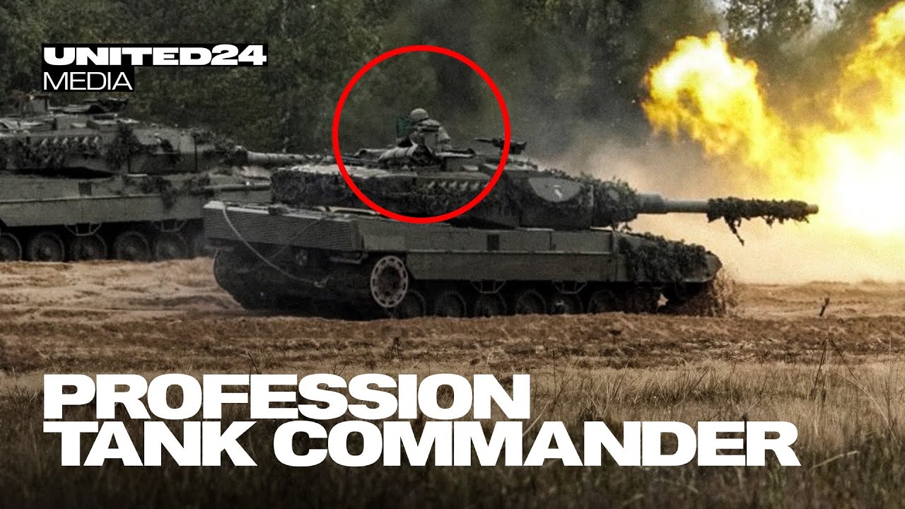 Story of Commander of Ukraine's most modern Tanks — Leopard 2A6