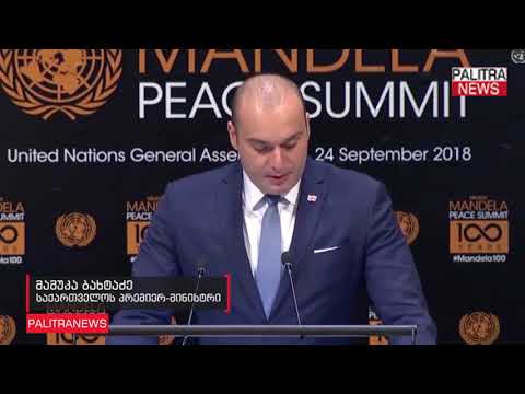 მამუკა ბახტაძე - გამოწვევების მიუხედავად, ჩვენ აგრესიას კონსტრუქციული ჩართულობით  ვპასუხობთ