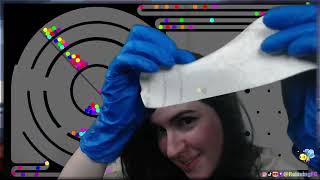 Asmr - Blue Gloves & 3M Microfoam Tape