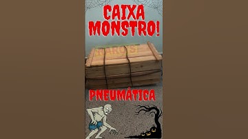 Caixa Monstro!!! #shorts #rarospneumatica  #pneumatica #automacao #válvula #halloween