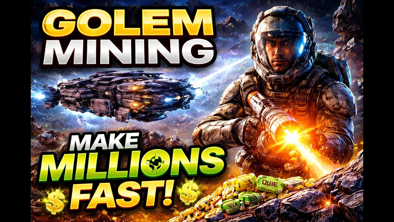 Star Citizen Golem Mining FULL Guide 💰 How to Make MILLIONS aUEC Fast ...