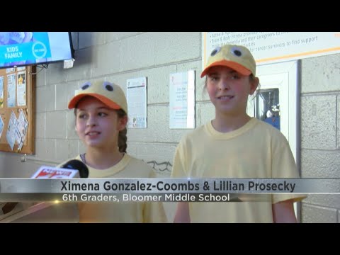 Bloomer Middle Schoolers race cardboard boats at Chippewa Falls YMCA