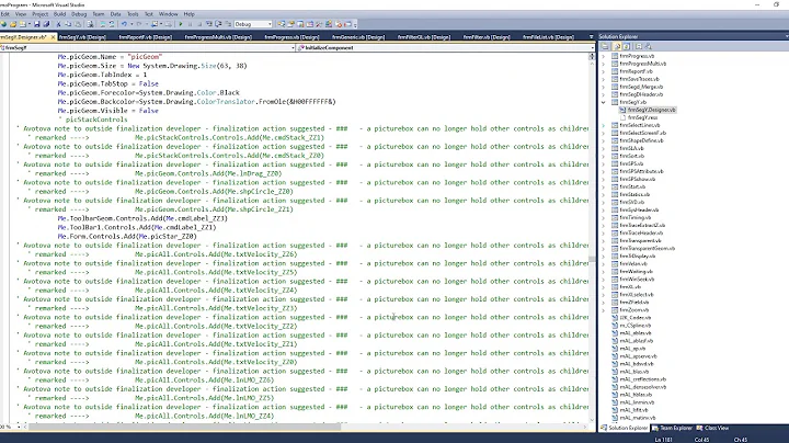 Demo of VB6 Project Conversion to VB.Net