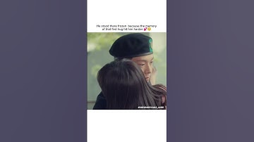 He stood there, frozen remembering the first hug with his crush