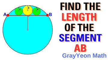 Find the length of segment AB Important Geometry skills explained #mathpuzzles #geometryskills
