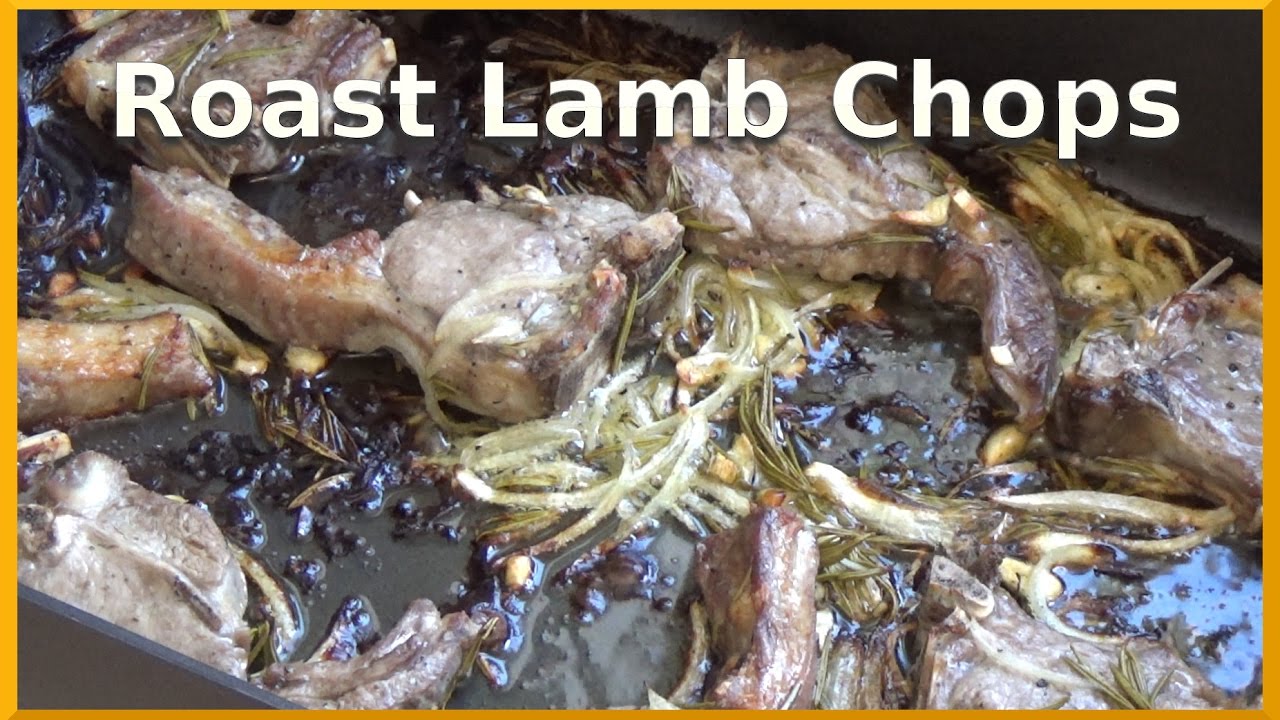 How to Roast Lamb Chops YouTube