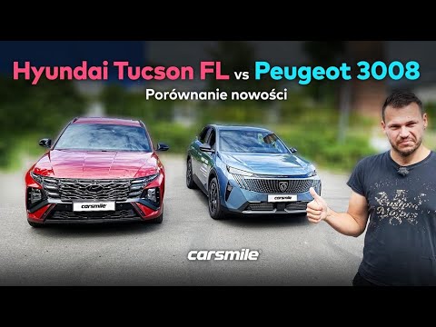 Nowy Hyundai Tucson vs nowy Peugeot 3008 - YouTube