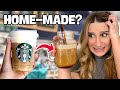 I Tried Making A Starbucks Drink!! (FAIL)