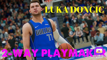 NBA 2K22 BEST LUKA DONCIC BUILD! CURRENT GEN *OVERPOWERED* NBA 2K22