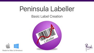 Barcode Labelling Software For Mac - Printing Simple Labels with Labeller