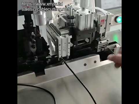 Multi-Core Continuous Cable Stripping and Crimping Machine for Multi-Pin Terminal M