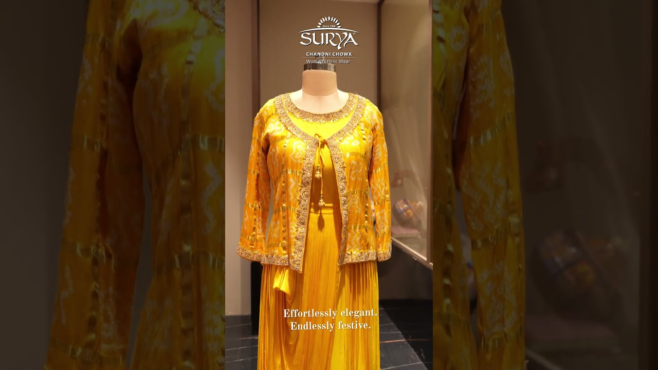 Ethnic Fusion Wear Suggestion For Haldi
