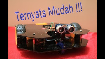 Cara Membuat Robot Avoider (Halang Rintang) dengan Mudah